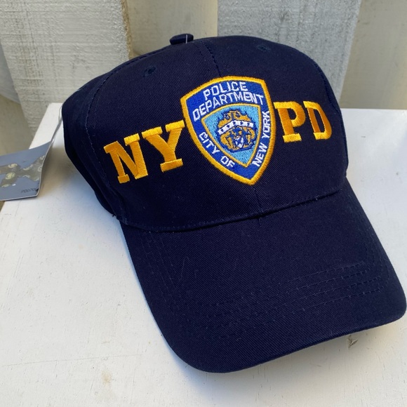 NYPD Embroidered Blue Ball Cap Souvenir Hat - Picture 2 of 6